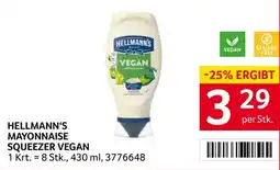 Transgourmet Hellmann's mayonnaise squeezer vegan Angebot