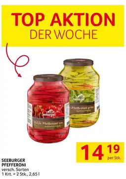Transgourmet Seeburger pfefferoni Angebot