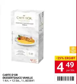 Transgourmet Carte d'or dessertsauce vanille Angebot