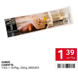 Transgourmet Gaber ciabatta Angebot