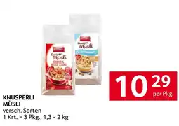 Transgourmet Knusperli müsli Angebot