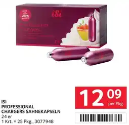 Transgourmet Isi professional chargers sahnekapseln Angebot