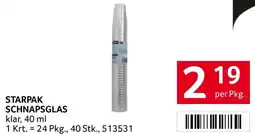 Transgourmet Starpak schnapsglas Angebot