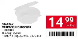 Transgourmet Starpak verpackungsbecher + deckel Angebot