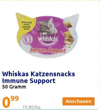 Action Whiskas Katzensnacks Immune Support Angebot
