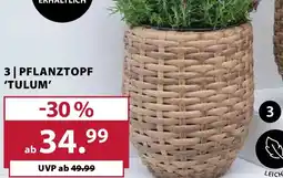 Dehner 3. pflanztopf 'tulum' Angebot