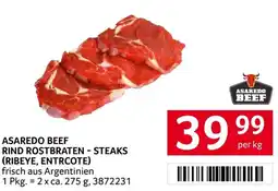 Transgourmet Asaredo beef rind rostbraten - steaks (ribeye, entrcote) Angebot