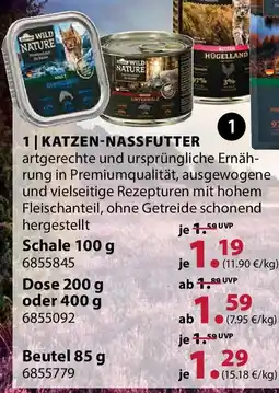 Dehner 1 katzen-nassfutter Angebot