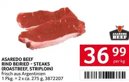 Transgourmet Asaredo beef rind beiried - steaks (roastbeef, striploin) Angebot