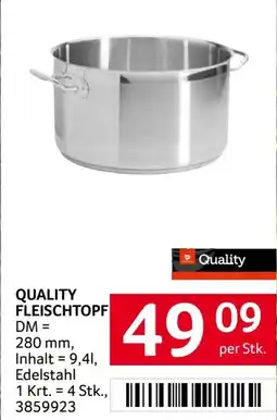 Transgourmet Quality fleischtopf Angebot