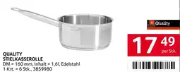 Transgourmet Quality stielkasserolle Angebot
