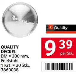 Transgourmet Quality deckel Angebot