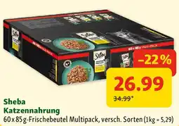 Fressnapf Sheba Katzennahrung Angebot