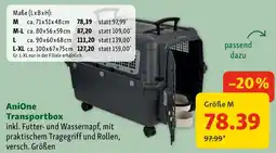 Fressnapf AniOne Transportbox Angebot
