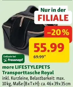 Fressnapf Transporttasche Royal Angebot