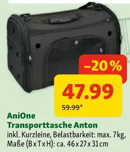 Fressnapf AniOne Transporttasche Anton Angebot