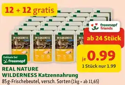 Fressnapf Real nature wilderness katzennahrung Angebot