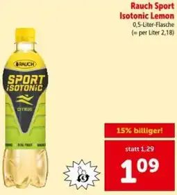 Interspar Rauch Sport Isotonic Lemon Angebot