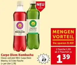 Interspar Carpe Diem Kombucha Angebot