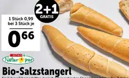 Interspar Spar Natur pur Bio-Salzstangerl Angebot