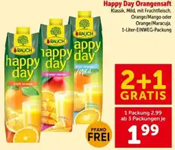 Interspar Rauch Happy Day Orangensaft Angebot