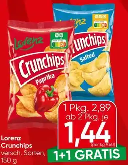 Spar Lorenz Crunchips Angebot