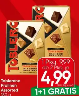Spar Toblerone Pralinen Assorted Angebot