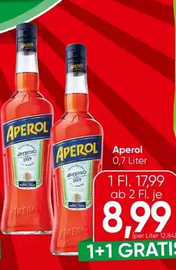 Eurospar Aperol Aperitivo Angebot
