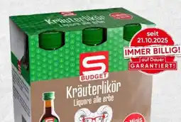 Spar S Budget Kräuterlikör Angebot