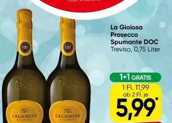 Eurospar La Gioiosa Prosecco Spumante Angebot
