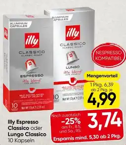 Eurospar Illy Espresso Classico Angebot
