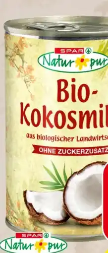 Eurospar Spar Natur pur Bio-Kokosmilch Angebot