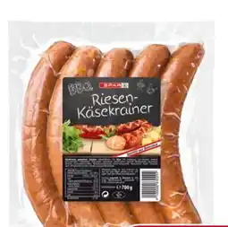 Eurospar Spar BBQ Riesenkäsekrainer Angebot
