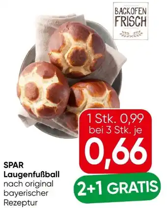 Eurospar Spar Laugenfußball Angebot
