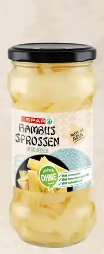 Eurospar Spar Bambussprossen Angebot