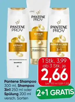 Eurospar Pantene Pro-V Shampoo Angebot