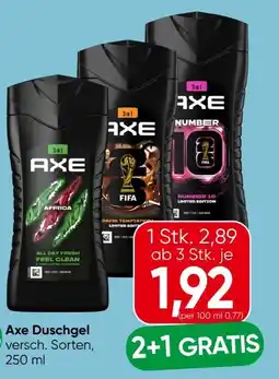 Eurospar Axe Duschgel Angebot