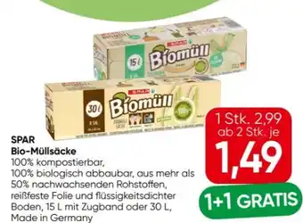 Eurospar Spar Bio-Müllsäcke Angebot
