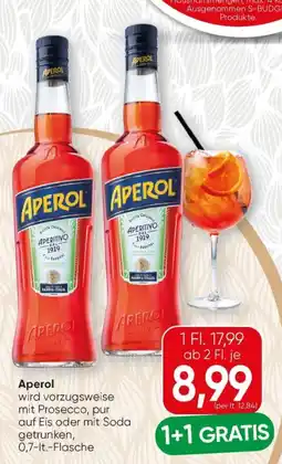 SPAR Gourmet Aperol Aperitivo Angebot