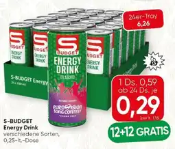 SPAR Gourmet S Budget Energy Drink Angebot