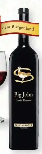 SPAR Gourmet Weingut Scheiblhofer Big John Cuvée Reserve Angebot