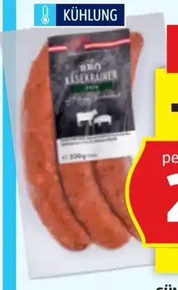 Hofer Sonnhof BBQ Spezial Käsekrainer Angebot