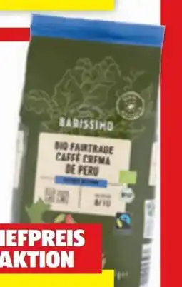 Hofer Barissimo Bio-Fairtrade Kaffee Angebot