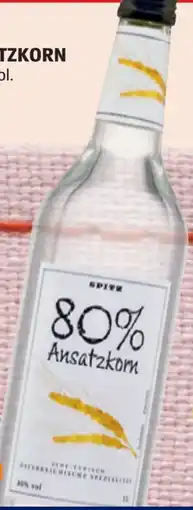 Hofer Spitz Ansatzkorn Angebot
