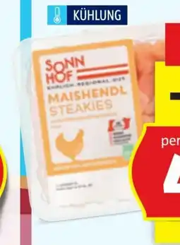 Hofer Sonnhof Geflügel-Steakies Angebot
