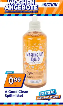 Action A Good Clean Spülmittel Angebot