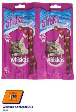 Action Whiskas Katzensticks Lachs Angebot