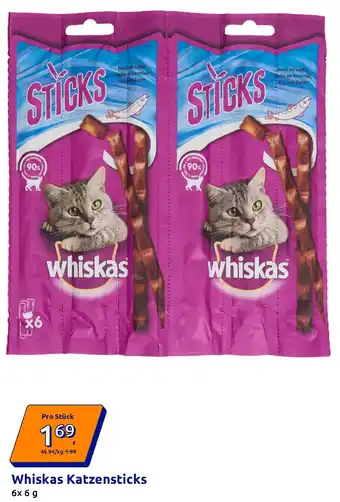Whiskas Katzensticks Lachs