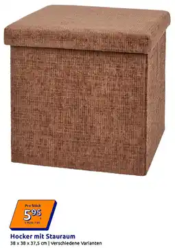 Action Hocker mit Stauraum Angebot