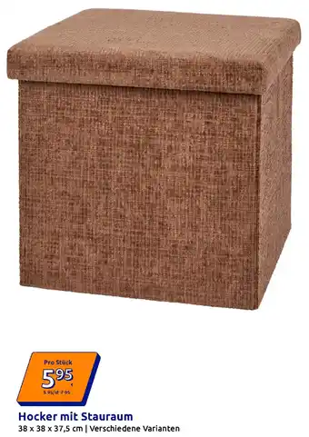 Hocker mit Stauraum